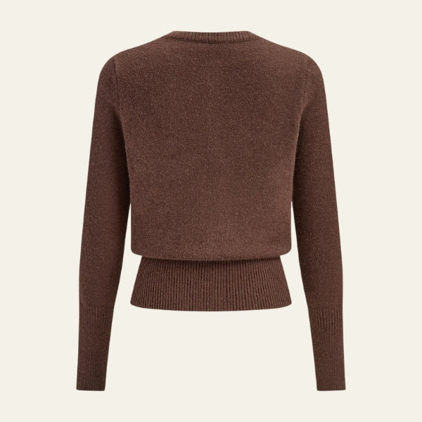 The Verona Button-Front Knit Cardigan