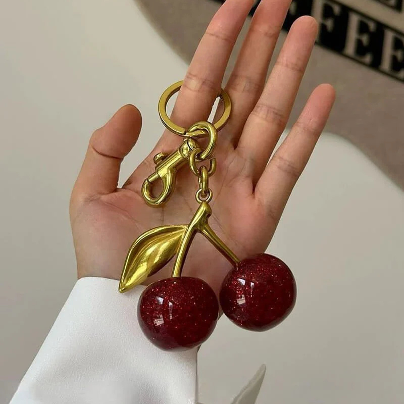 The Capri Cherry Bag Charm