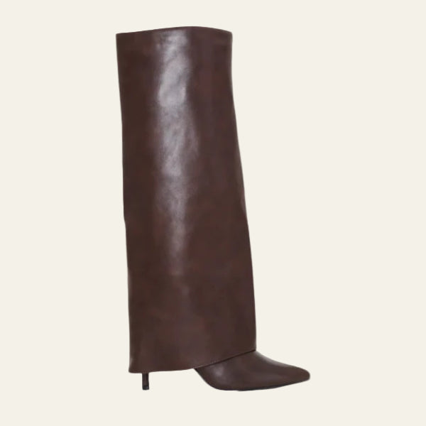 The Milan Sculpted Leather Boot