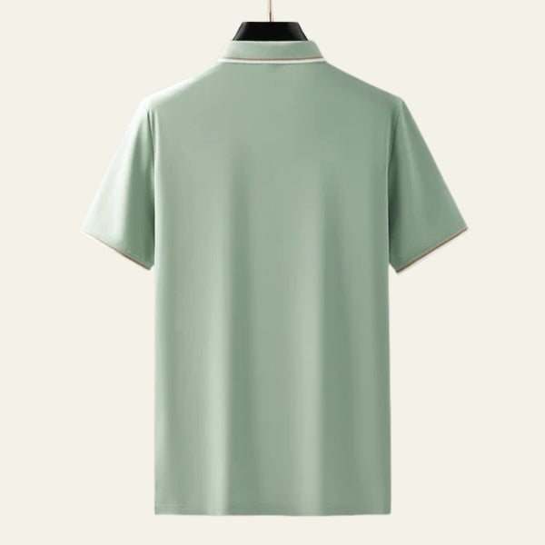 The Riviera Contrast-Trim Polo Shirt
