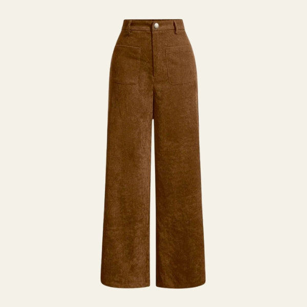 The Siena Corduroy Wide-Leg Trouser