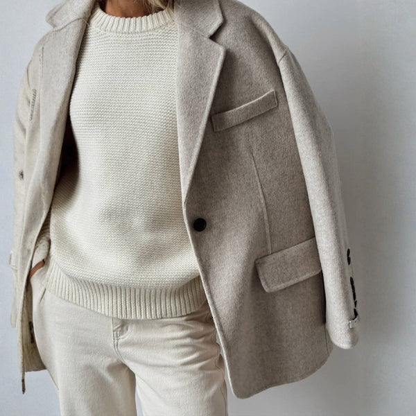 The Laguna Textured Crewneck Sweater