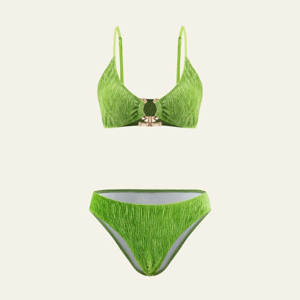The Capri Ruched Three-Piece Set
