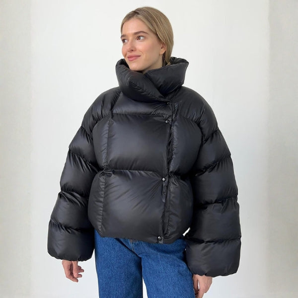 The Glacier Double-Collar Puffer Jacket