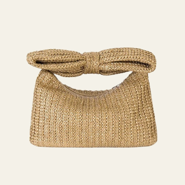 The Tulum Bow-Detail Clutch
