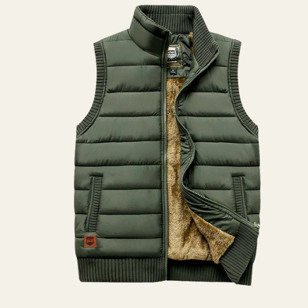 The Aspen Lined Puffer Vest
