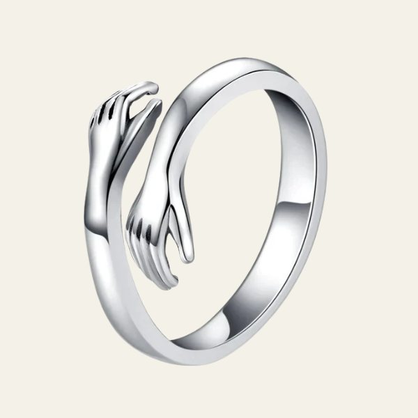 The Solis Open Hand Embrace Ring