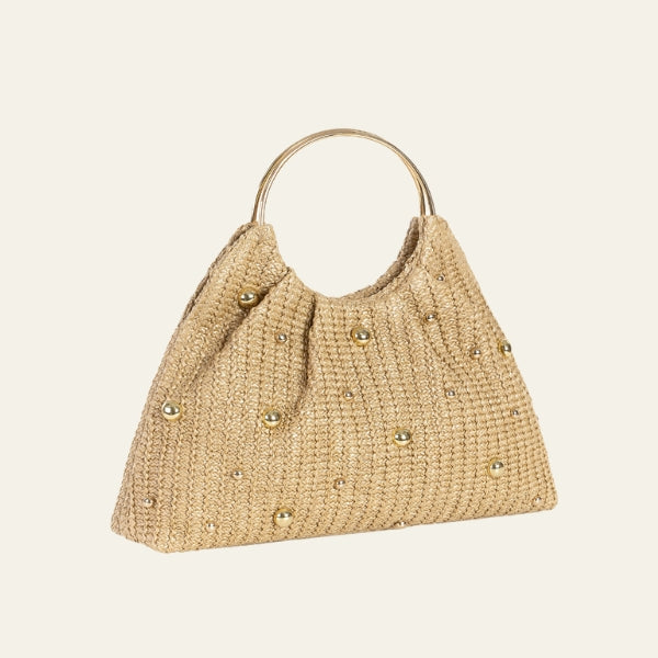 The Sorrento Ring-Handle Bucket Bag