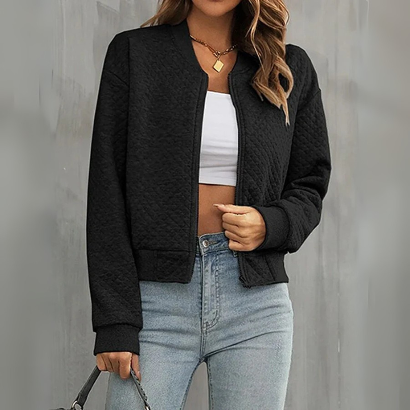The Antwerp Quilted Bomber Vest