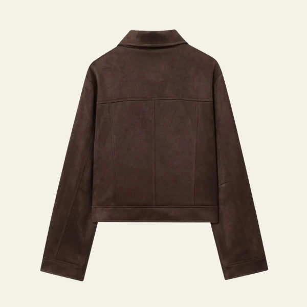 The Valencia Suede Short Jacket