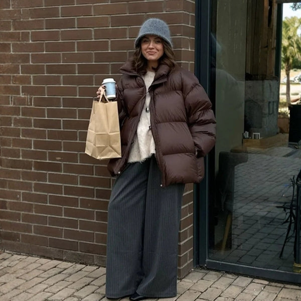 The Aspen Oversized Quilted Puffer Jacket