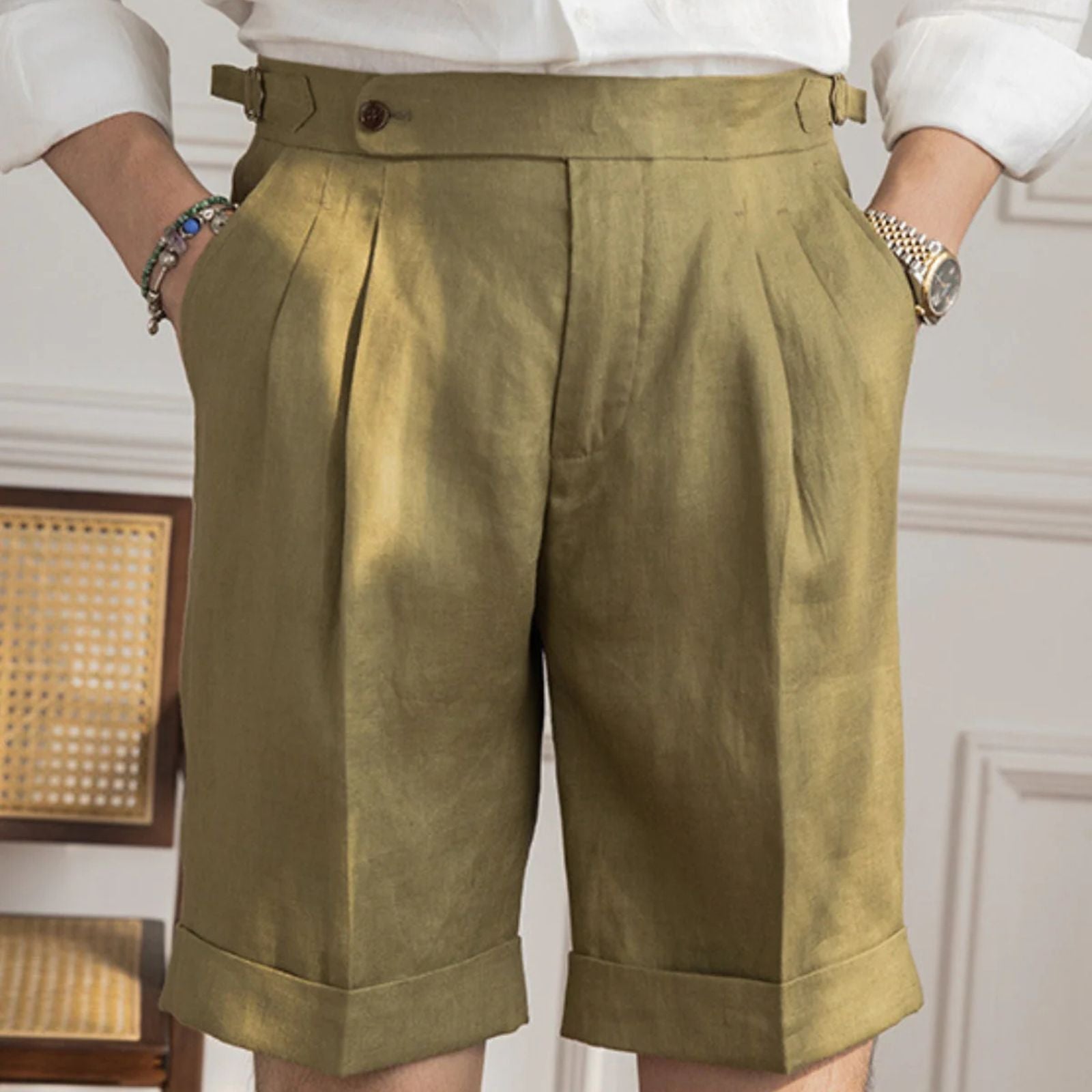 The Lucerne Linen Heritage Short