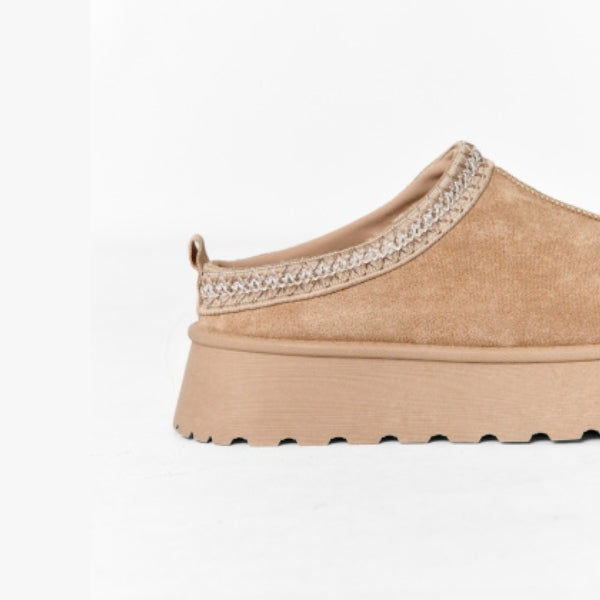 The Aspen Suede Lounge Mule