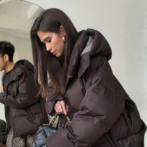The Aspen Detachable Hood Puffer Jacket