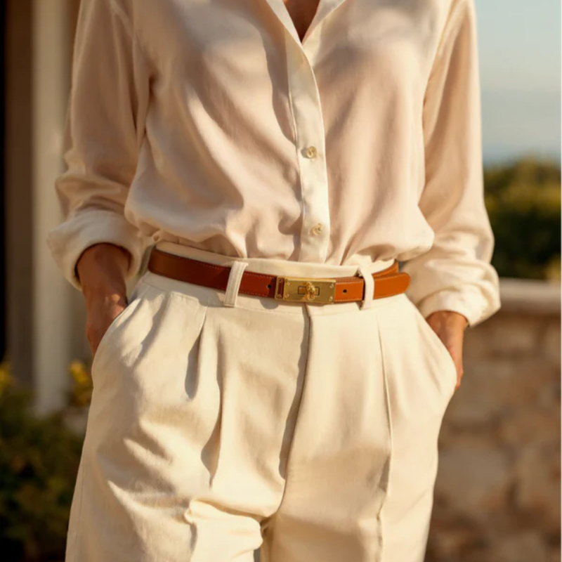 The Florence Leather Belt