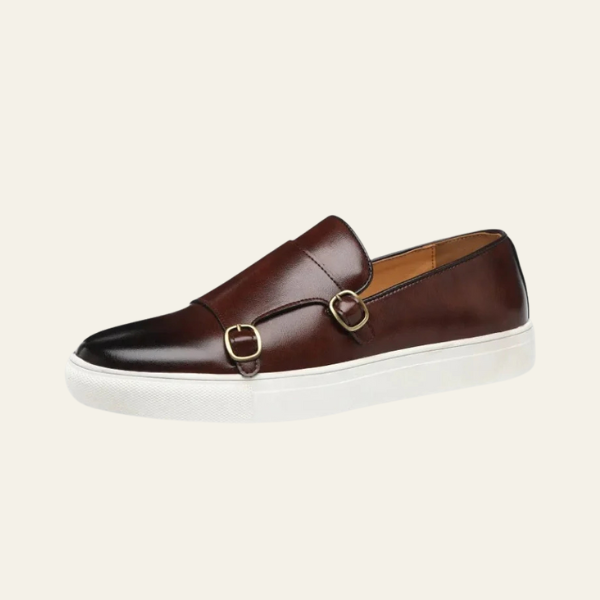 The Riviera Double-Monk Slip-On Loafers