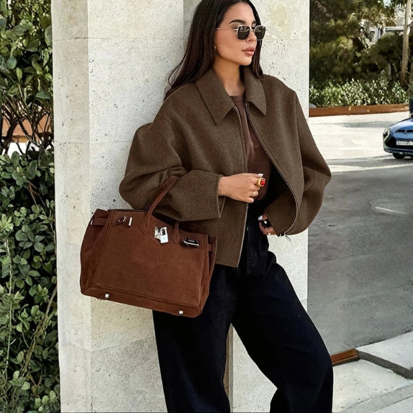 The Vienna Wool Zip Jacket