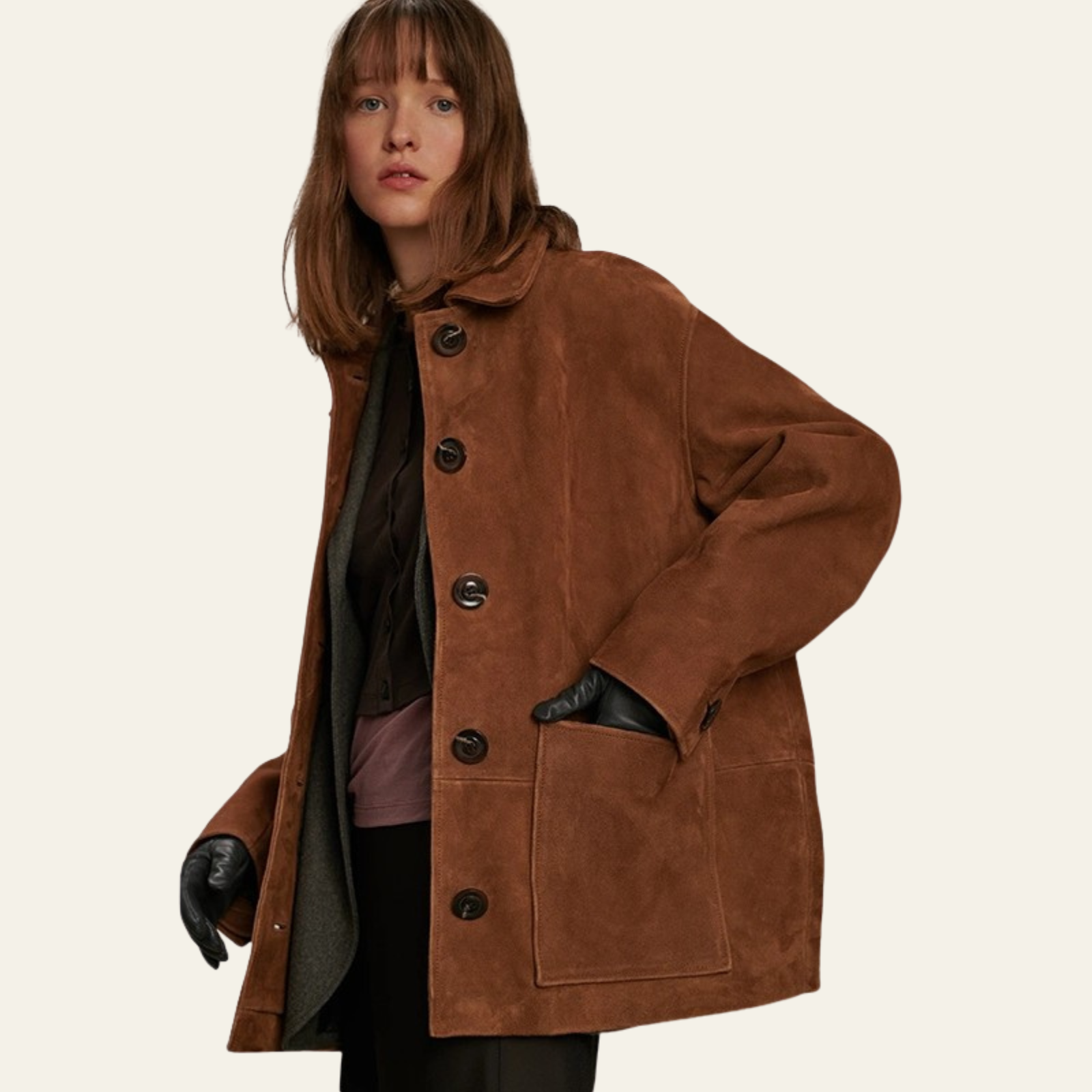 The Siena Suede Heritage Jacket