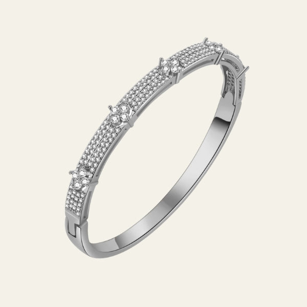 The Cannes Pavé Panel Cuff