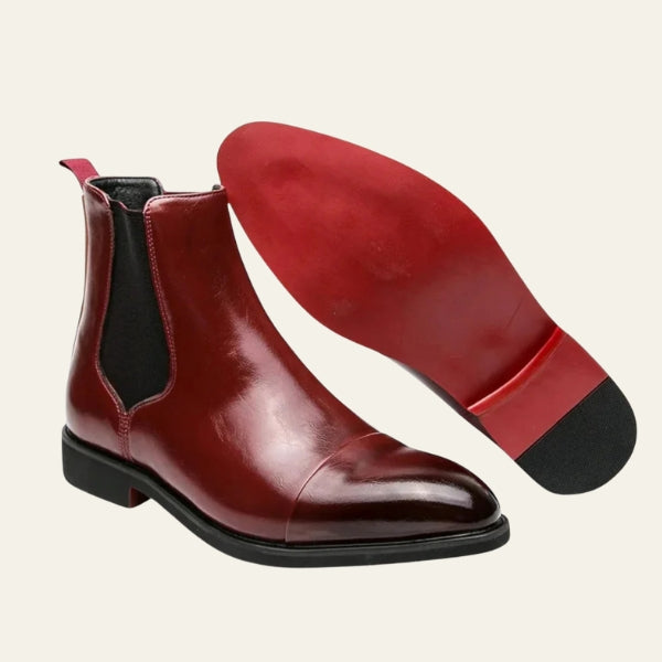 The Riviera Cap-Toe Chelsea Boots