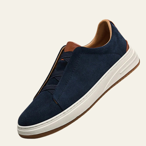 The Verona Slip-On Suede-Effect Sneaker