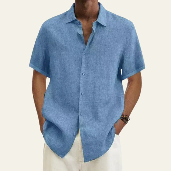 The Sorrento Short-Sleeve Button Shirt