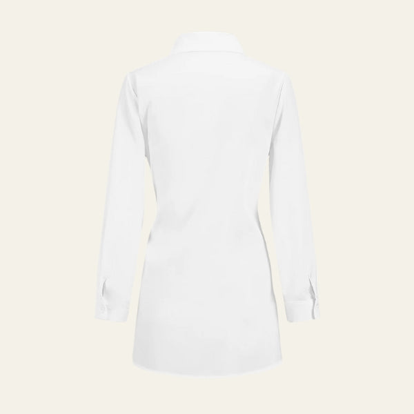 The Capri Waist-Tie Longline Shirt Top