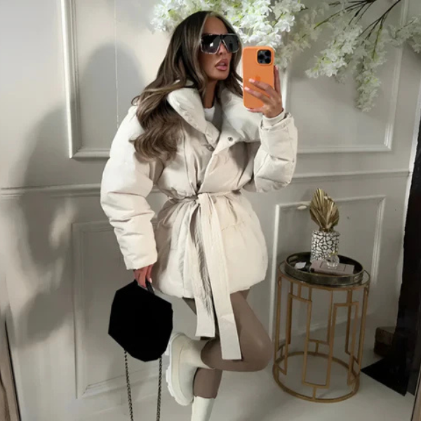 The Zurich Belted Puffer Coat