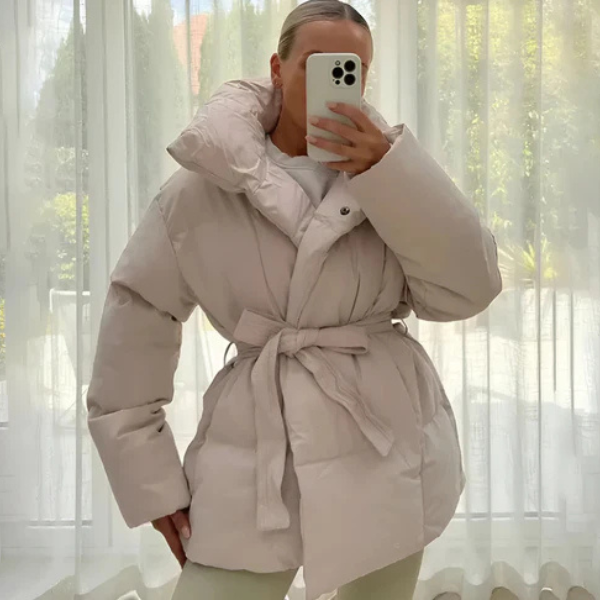 The Zurich Belted Puffer Coat