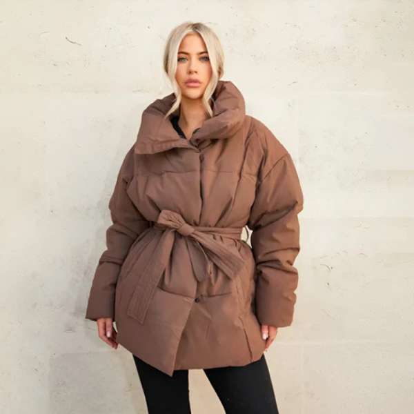 The Zurich Belted Puffer Coat