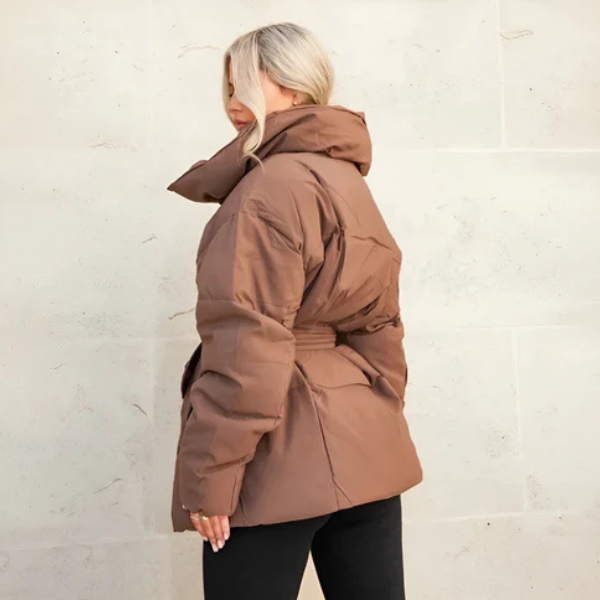 The Zurich Belted Puffer Coat