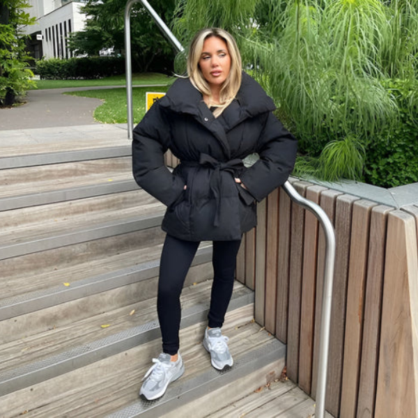The Zurich Belted Puffer Coat