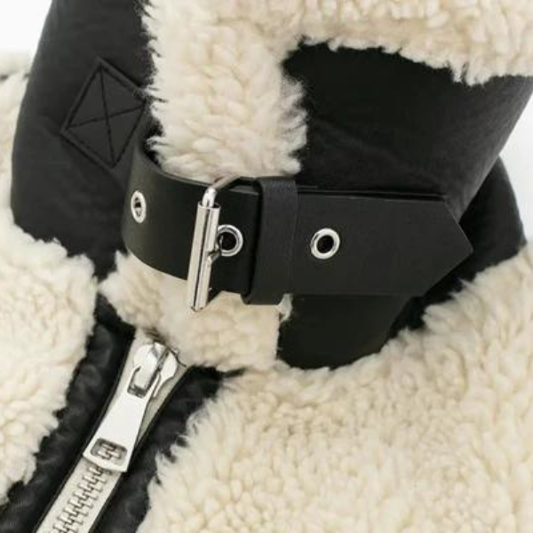 The Lucerne Shearling Aviator Jacket