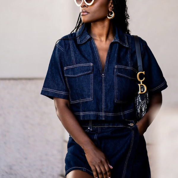 The Roma Denim Co-ord Set