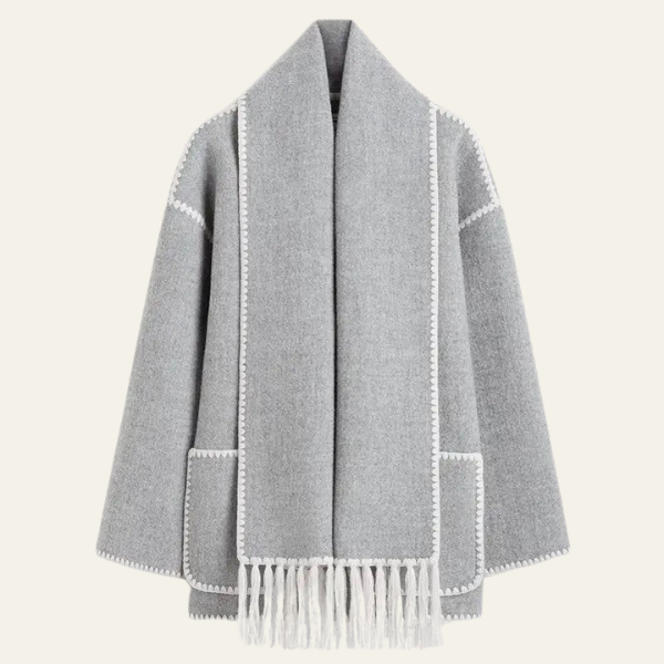 The Antwerp Wool Scarf Coat
