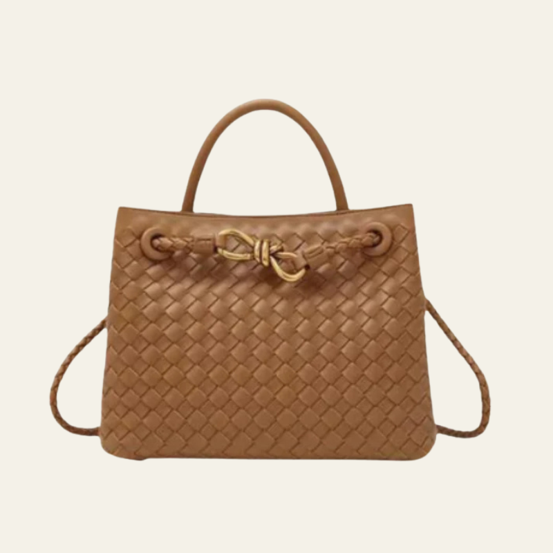 The Palermo Woven Leather Tote