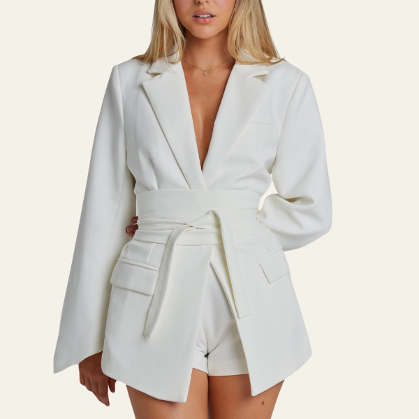 The Vienna Belted Blazer