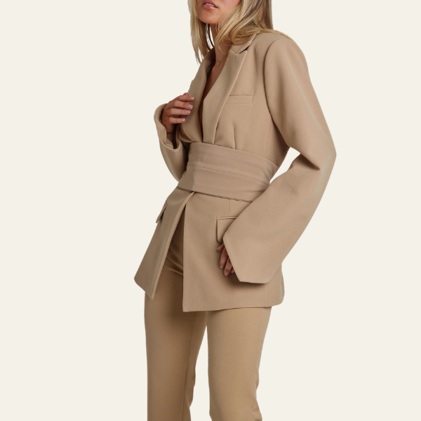 The Vienna Belted Blazer