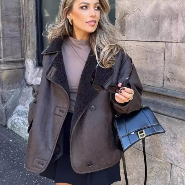 The Cortina Faux Shearling Aviator