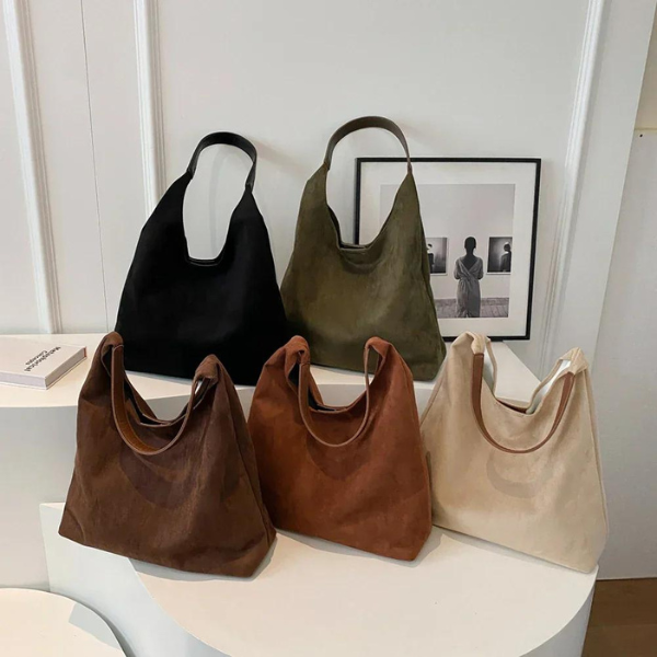 The Siena Suede Shoulder Bag