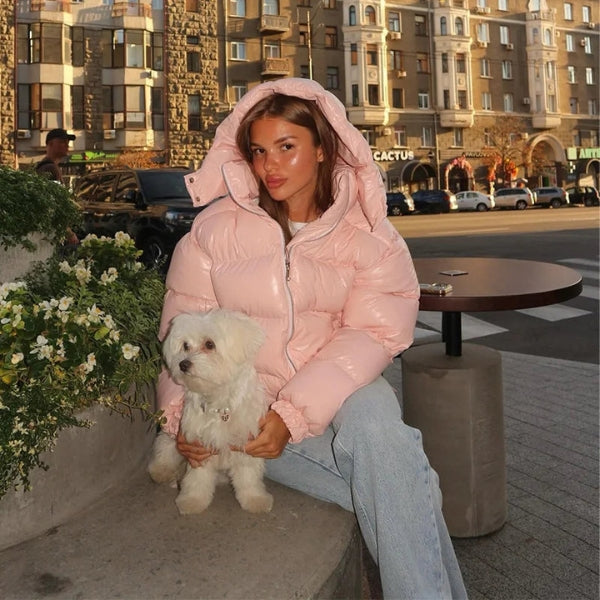 The Aspen Hooded Quilted Puffer Jacket