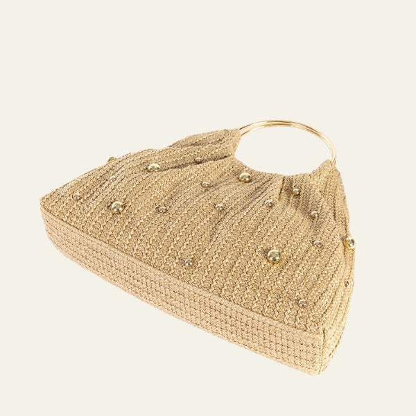 The Sorrento Ring-Handle Bucket Bag