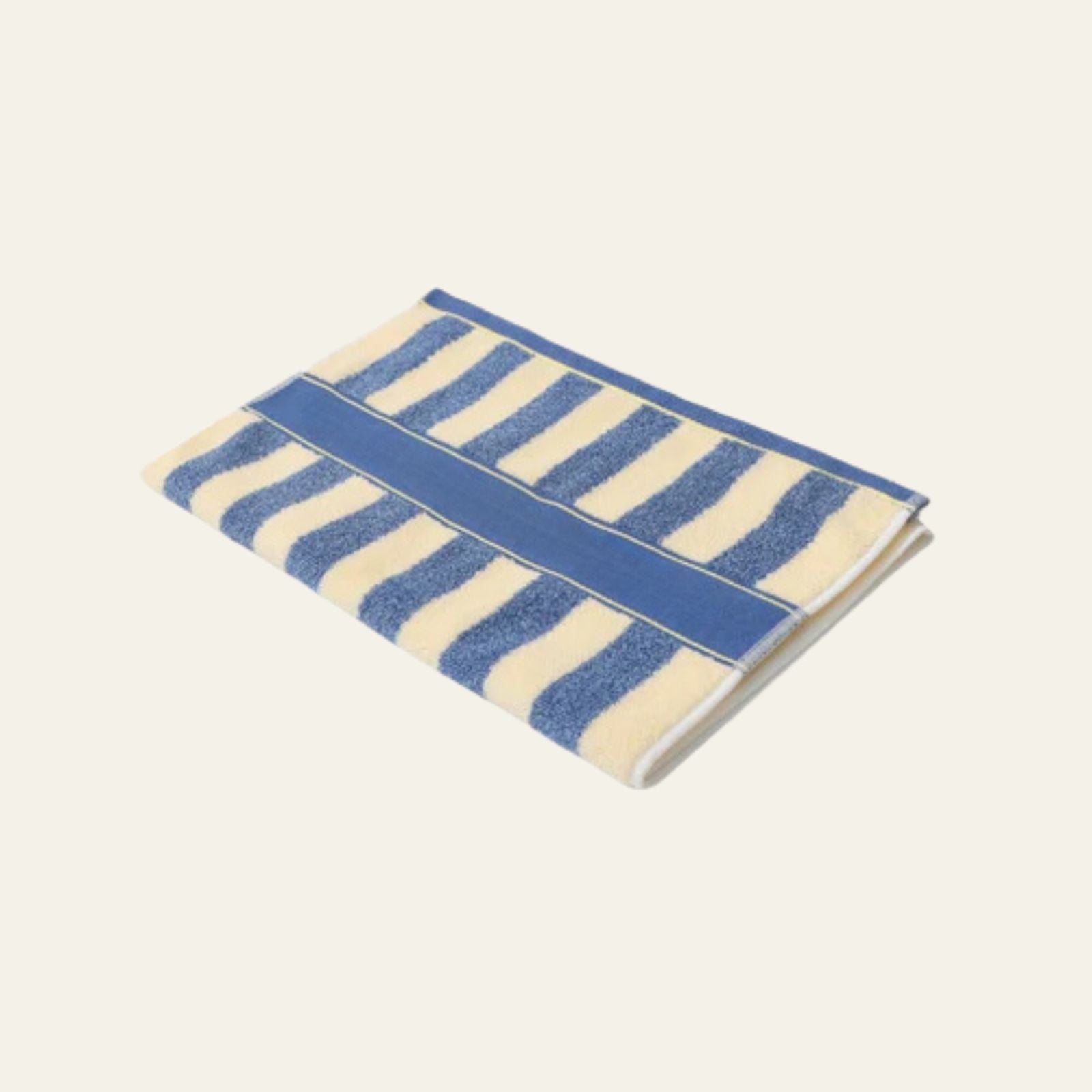 The Riviera Coastal Stripe Hand Towel