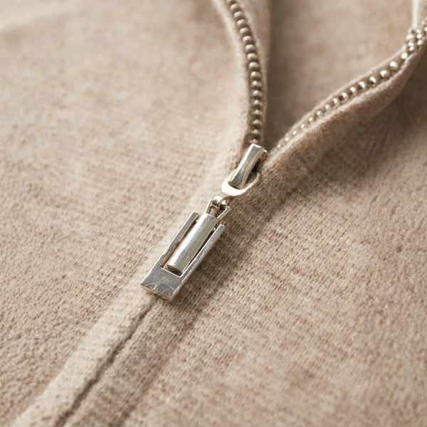 The Lucerne Cashmere Zip Jacket