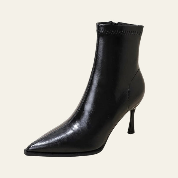 The Milano Pointed-Heel Ankle Boots