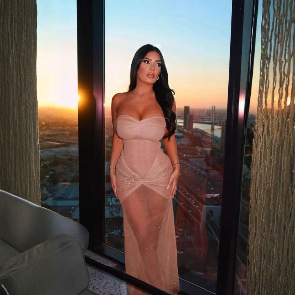 The Monaco Luminescence Maxi Dress