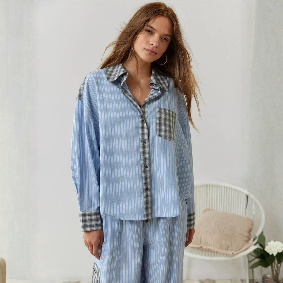 The Haven Patchwork Soft-Weave Lounge Set