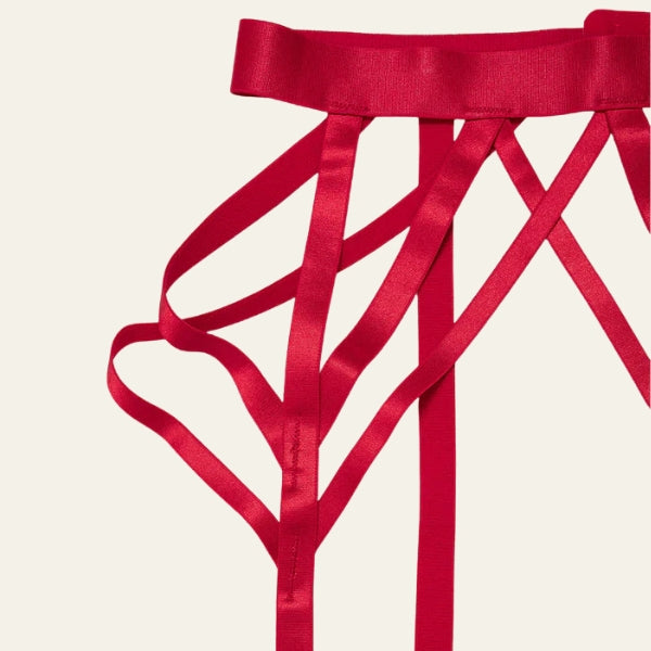 The Verona Heart-Embroidered Lingerie Set