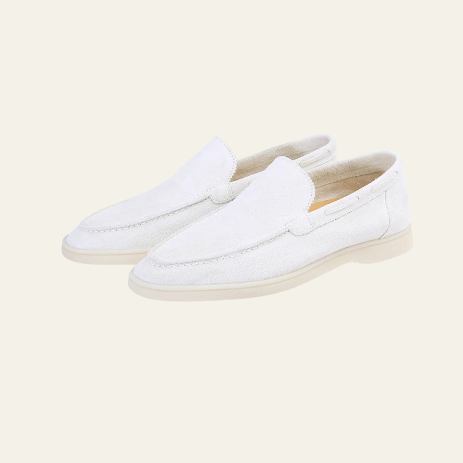 The Monaco Yacht Loafers White
