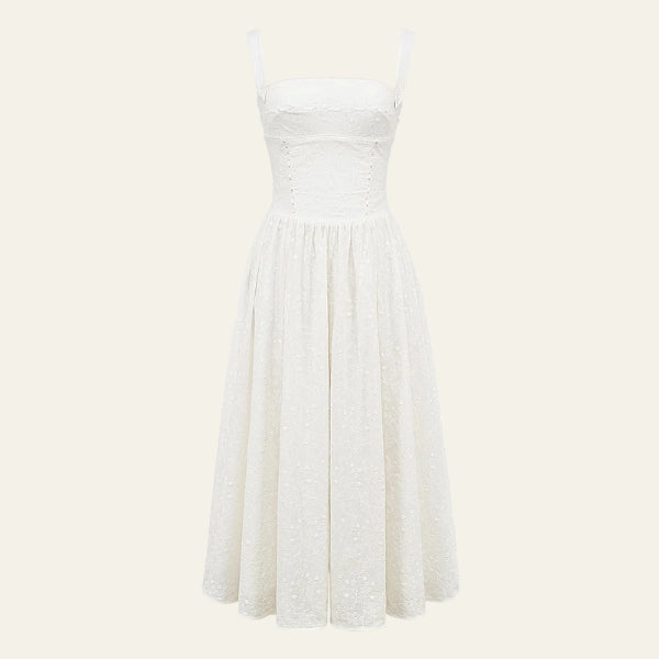 The Provence Corset-Style Midi Dress